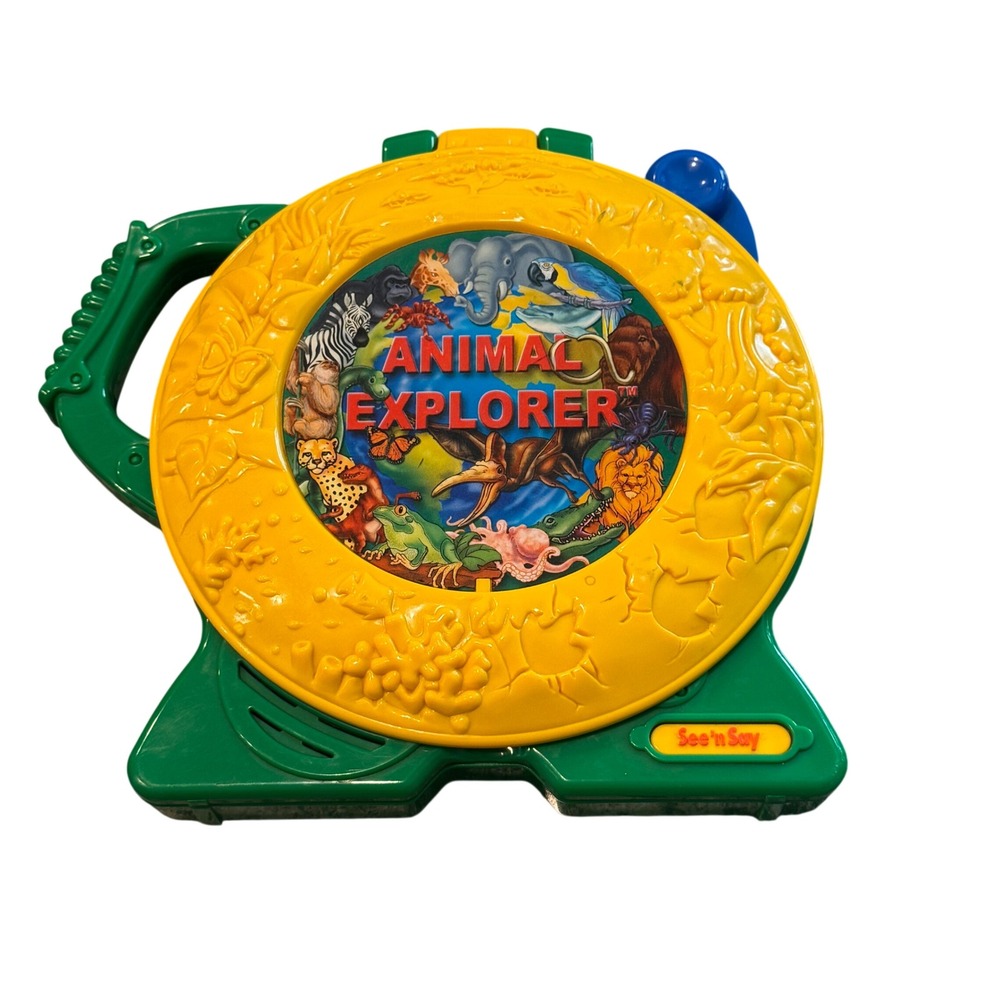 Fisher-Price See n Say Animal Explorer Electronic Learning Toy 2001 Mattel 27281